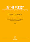 Sonata in A minor "Arpeggione" for B flat Clarinet and Piano by Franz Schubert