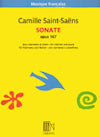 Sonate Op. 167 for Clarinet and Piano by Camille Saint-Saëns
