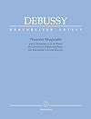 Premiere Rhapsodie for Clarinet and Piano by Claude Debussy edited by Douglas Woodfull-Harris