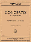 Concerto in F major RV 489 for Bassoon and Piano by Antonio Vivaldi
