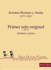 Primer Solo Original for Clarinet and Piano by Antonio Romero y Andia