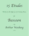 15 Etudes Bassoon 20 Cent by Weisberg