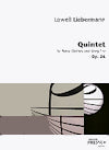 Quintet Op. 26 for Piano, Clarinet and String Trio by Lowell Liebermann