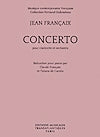 Concerto for Clarinet and Orchestra (Piano Reduction) by Jean Françaix