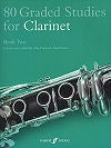 80 Graded Studies for Clarinet Book 2