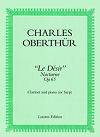Le Désir Op. 65 Nocturne for clarinet and piano (or harp) by Charles Oberthür