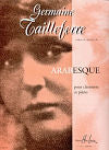 Arabesque for Clarinet and Piano by Germaine Tailleferre