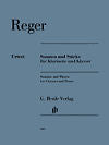 Sonatas and Pieces for Clarinet and Piano by Max Reger