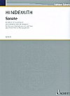 Sonate for Alto Horn in E flat and Piano or French Horn or Alto Saxophone by Paul Hindemith