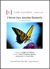 I Never Saw Another Butterfly for soprano voice and clarinet