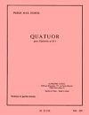 Quatuor for four clarinets in B-flat by Pierre Max Dubois