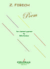 Poem Clarinet Quartet by Zdenĕk Fibich