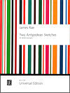 Two Antipodean Sketches for clarinet and piano by James Rae