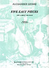 Five Easy Pieces for Clarinet and Piano by Alexander Gedike