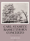 Bassetthorn Concerto for Basset Horn or Clarinet and Orchestra (Piano Reduction) by Carl Stamitz