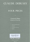 Four Pieces for Clarinet and Piano by Claude Debussy