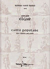 Canto Popolare for Clarinet and Piano by Edward Elgar