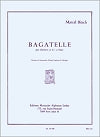 Bagatelle for Clarinet and Piano by Marcel Bitsch