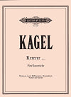 Rrrrrrr ... Five Jazz Pieces for Clarinet (Bass Clarinet, Alto Saxophone) Violin and Piano by Mauricio Kagel