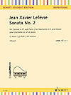Sonata No. 2 for Clarinet and Piano by Jean Xavier Lefevre edited by Rudolf Mauz