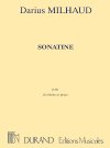 Sonatine for Clarinet and Piano by Darius Milhaud