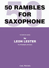 50 Rambles for Saxophone by Leon Lester