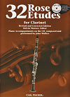 32 Etudes for Clarinet by Cyrille Rose