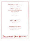 12th Sonate for Clarinet and Piano by Jean Xavier Lefevre