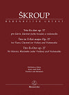 Trio in E-flat major Op. 27 for Piano, Clarinet (or Violin) and Violoncello by Frantisek Skroup