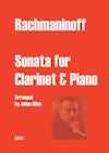 Sonata for Clarinet and Piano by Serge Rachmaninoff arranged by Julian Bliss
