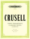 Three Progressive Clarinet Duets by Bernhard Henric Crusell