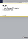 Évocations de Slovaquie for Clarinet in A (Flute), Viola and Violoncello by Karel Husa