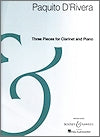 Three Pieces for Clarinet and Piano by Paquito D'Rivera
