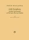 Little Symphony (in four movements) on the name BArnEy CHilDS for solo clarinet in B-flat by David Maslanka