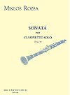 Sonata for Clarinet Solo Op. 41 by Miklos Rozsa