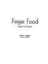 Finger Food - Etudes for Clarinet by Eric P. Mandat