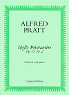 Idylle Printanière Op. 17 No. 2 for Clarinet and Piano by Alfred Pratt
