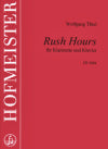 Rush Hours for Clarinet and Piano by Wolfgang Thiel