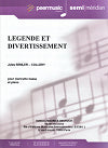 Légende et Divertissement for Bass Clarinet and Piano by Jules Semler-Collery