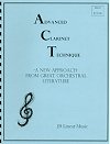Advanced Clarinet Technique - A New Approach from Great Orchestral Literature by John Gibson (Hard Copy)