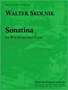 Sonatina for B-flat Clarinet and Piano by Walter Skolnik