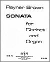 Sonata for Clarinet and Organ by Rayner Brown