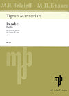 Parabel for Clarinet Solo by Tigran Mansurian