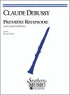 Premiere Rhapsodie for Clarinet and Piano by Claude Debussy