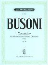 Concertino for Clarinet and Small Orchestra in B-flat Major Op. 48 by Ferruccio Busoni