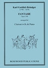 Fantasie Op. 146 for Clarinet and Piano by Karl Gottlieb Reissiger edited by Charles Coltman