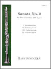 Sonata No. 2 for Two Clarinets and Piano by Gary Schocker