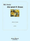 Also sprach R. Strauss for clarinet and piano by Béla Kovács
