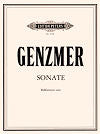 Sonate for Bass Clarinet (Solo) by Harald Genzmer