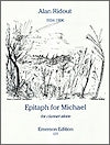 Epitaph for Michael for Clarinet Alone by Alan Ridout